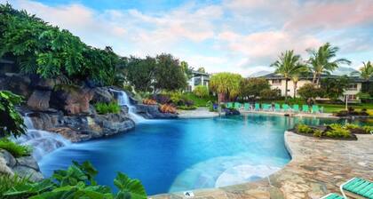 Princeville | Pool & Island Views | 2BR Deluxe