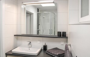 Shower, hair dryer - Cozy apartment in Velden am Wörthersee (Velden am Wörthersee)