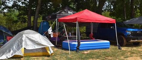 Overnattingsstedets uteområder