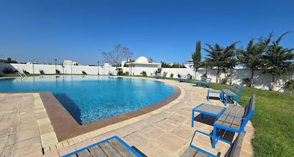Furnished apartment S+ 3 Yasmine Hammamet sleeps 8