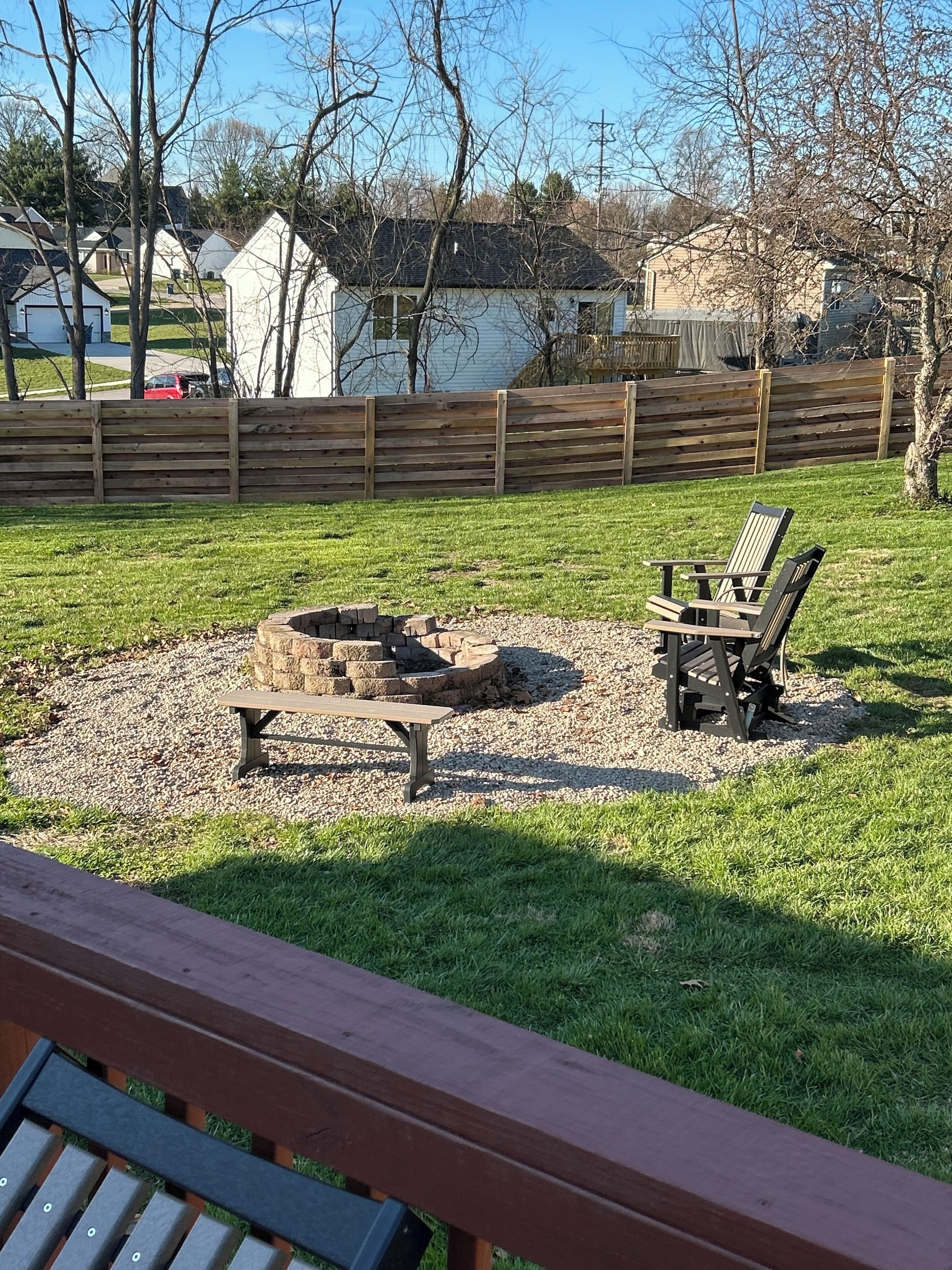 Terrain de l’hébergement 