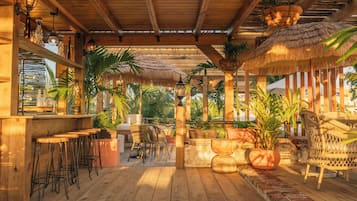 Terrasse sur le toit