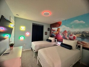 5 bedrooms, iron/ironing board, travel crib, WiFi
