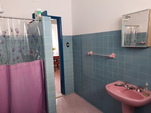 Towels, soap, toilet paper