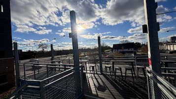 Overnatningsstedets område