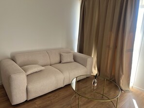 Living area - Renovated apartment just outside Paris (Villeneuve-la-Garenne)