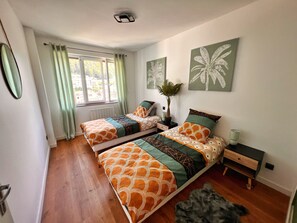 2 Schlafzimmer, Bügeleisen/Bügelbrett, kostenloses WLAN, Bettwäsche
