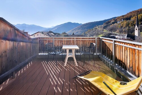 Ferienwohnung 'Haus Peer B3' mit Bergblick, privater Terrasse und Wi-Fi