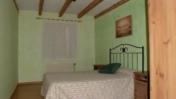 4 chambres, fer et planche à repasser, draps fournis