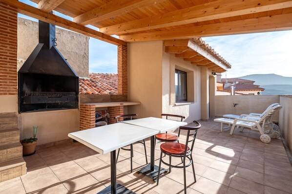 Restauration en plein air