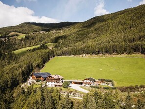 Exterior - Apartment 'Rieplechn App Bergblick' with Mountain View, Shared Garden and Wi-Fi (Sand in Taufers)