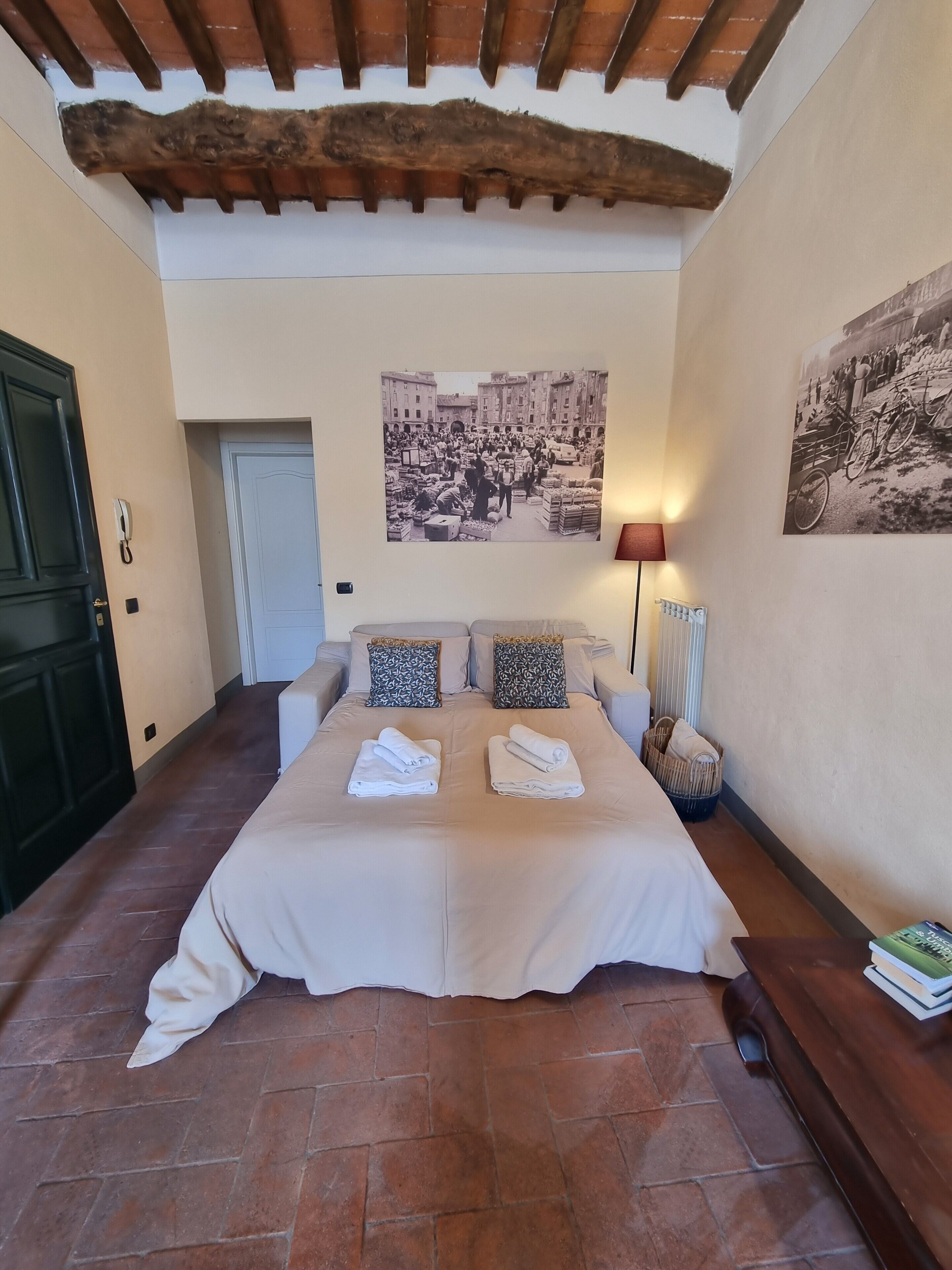 1 makuuhuone, silitysrauta/-lauta, ilmainen Wi-Fi, vuodevaatteet