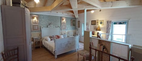 1 makuuhuone, silitysrauta/-lauta, ilmainen Wi-Fi, vuodevaatteet