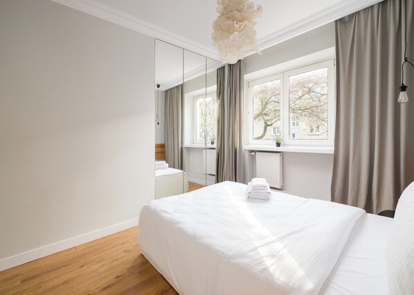 1 chambre, fer et planche à repasser, Wi-Fi, draps fournis