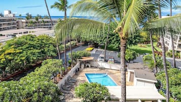 Appart'hôtel Luxe, vue océan, en bord de plage | Vue depuis le balcon