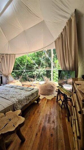 1 bedroom, in-room safe, travel cot, free WiFi - Suave Vida Jungle Dome (Platanillo)