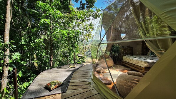 Terrace/patio - Suave Vida Jungle Dome (Platanillo)