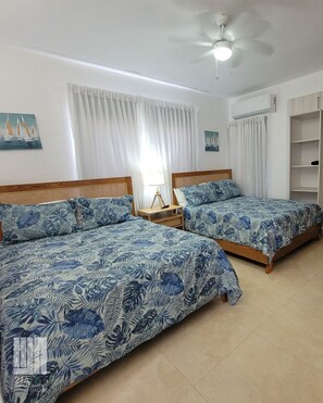 3 habitaciones, tabla de planchar con plancha y wifi