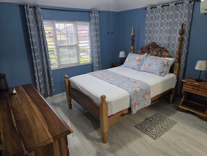 2 svefnherbergi, myrkratjöld/-gardínur, straujárn/strauborð