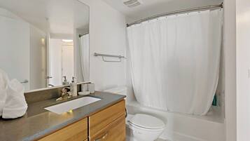 Shower, hair dryer
