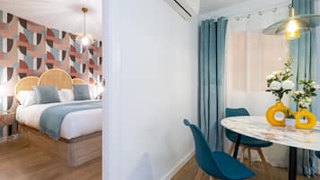 1 chambre, fer et planche à repasser, lit parapluie, Wi-Fi