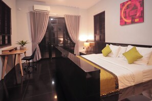 Deluxe studio, balkon | Gratis wifi, beddengoed