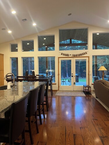 Nature Retreat with Wildlife Views, Hot Tub, and Cozy Amenities – Sleeps 12!”