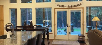 Nature Retreat with Wildlife Views, Hot Tub, and Cozy Amenities – Sleeps 12!”