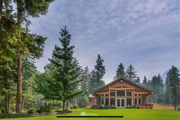 4 Acre property with large grassy area and woods for exploring