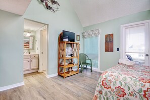 2 chambres, fer et planche Ă repasser, Wi-Fi gratuit, draps fournis