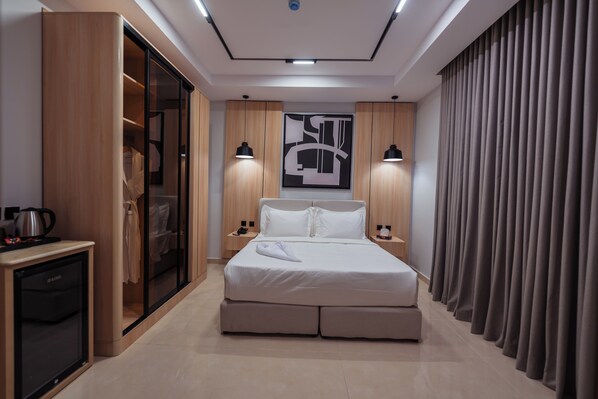 Kahden hengen huone | Äänieristys, silitysrauta/-lauta, ilmainen Wi-Fi