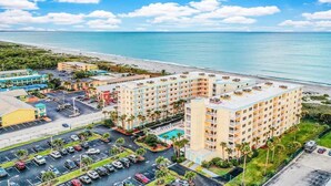 Exterior - Sandcastles 2BR/2BA Cocoa Beach Ocean Views! Heated Pool! (Cocoa Beach)