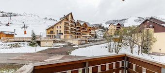 Comfortable studio for 5 at the foot of the slopes