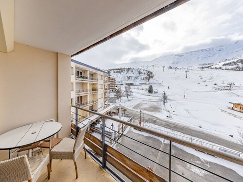 Apartment for 6 at the foot of the slopes, south-facing balcony