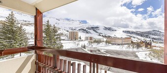Charming studio for 4 at the foot of the slopes in Saint-François-Longchamp