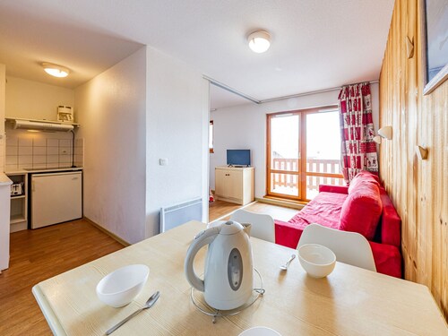 Apartment for 6, ski-in/ski-out, St-François-Longchamp