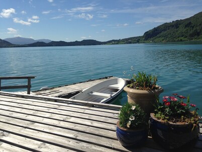 Awesome Home In Hyllestad With Kitchen