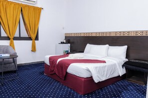 Free WiFi, bed sheets