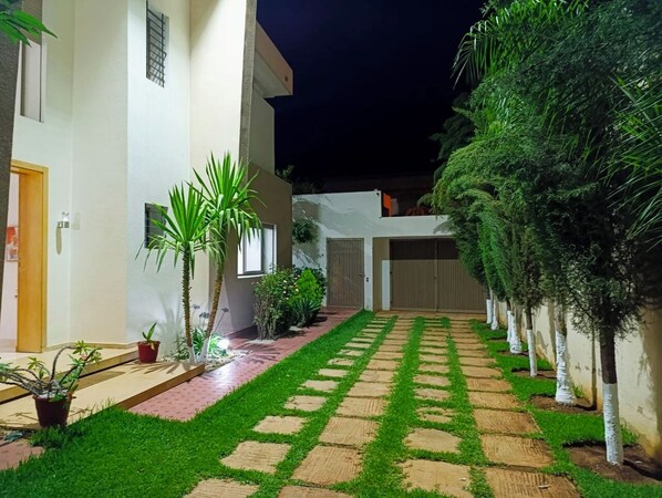 Enceinte de l’hébergement