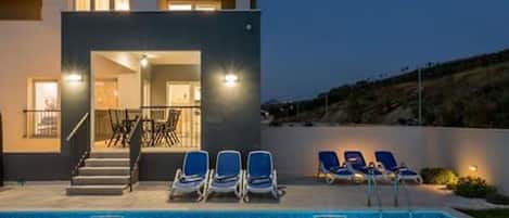 Villa (Four Bedroom Villa with Pool) | Outdoor pool | Outdoor pool, sun loungers