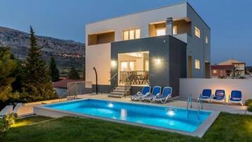 Villa (Four Bedroom Villa with Pool) | Outdoor pool | Outdoor pool, pool loungers