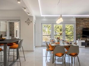 Villa (Four Bedroom Villa with Pool) | Living room