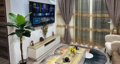 Charming 2-bedroom building in Madinty, Cairo Governorate with WiFi, AC