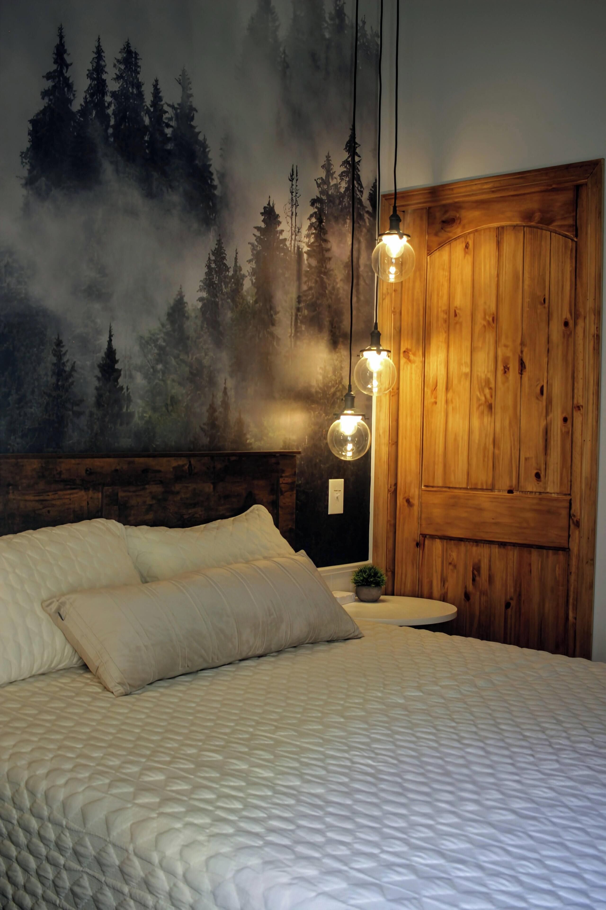 2 bedrooms, iron/ironing board, travel crib, WiFi