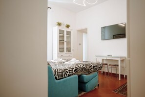 1 Schlafzimmer, Bügeleisen/Bügelbrett, kostenloses WLAN, Bettwäsche