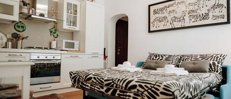 1 Schlafzimmer, Bügeleisen/Bügelbrett, kostenloses WLAN, Bettwäsche