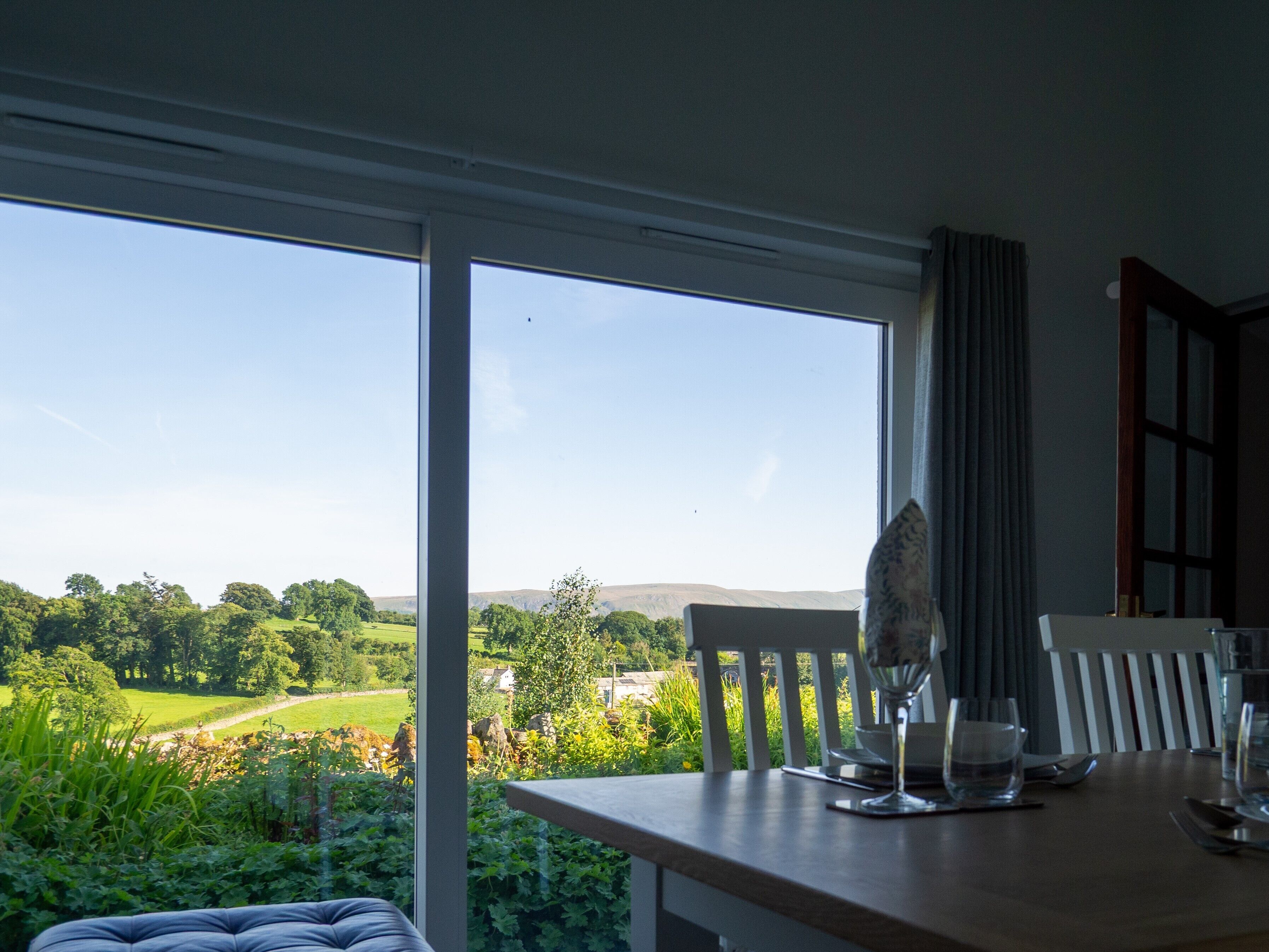 Stunning views from the Garden Room