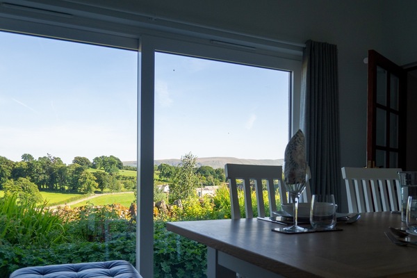 Stunning views from the Garden Room