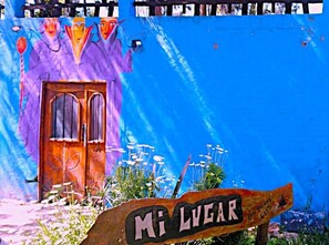 Fachada de la propiedad