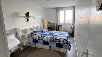 3 chambres, fer et planche Ă repasser, lit parapluie, Wi-Fi gratuit